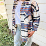Plaid Button Up Long Sleeve