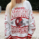 Star Sleeve Indiana University Crewneck