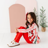 Wrapping Bows Peplum Top