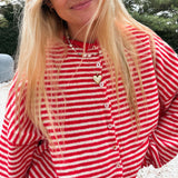 Mini Striped Piper Cardigan