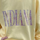 Butter Yellow & Pink Indiana Sweatshirt