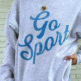 Blue Go Sports Crewneck