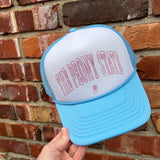The Peony State Blue Trucker Hat