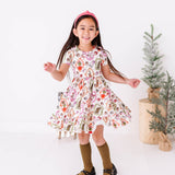 Framed Grinch Collard Twirl Dress