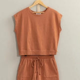 Clay Top and Short Set