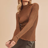 Caramel Knit Sweater