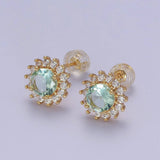 Dainty Sun Studs