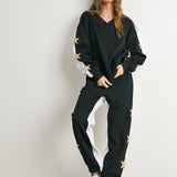 Round Neck Sweatshirt with Star