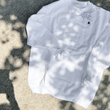 Spider Web Embroidered crewneck