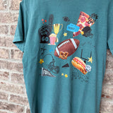Football Snacks Tee