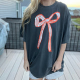 Orange & Pepper Bow t-shirt