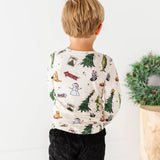 Retro Grinch Bamboo Long Sleeve Shirt