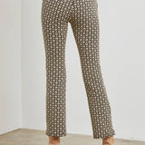 Holiday Patterned Stretch Pants