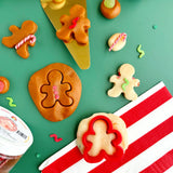 Mini Gingerbread Play Dough Kit