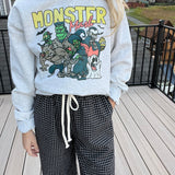 Monster Mash Ash Grey Sweatshirt