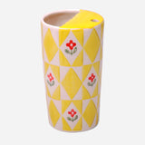 Ceramic Travel Coffee Tumbler-Portable Coffee Mug