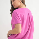 Orchid Slouchy Tee