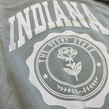 Indiana Peony State Crewneck