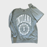 Indiana Peony State Crewneck