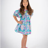 Periwinkle Floral Dress