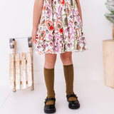 Framed Grinch Collard Twirl Dress