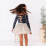 Cream + Dottie Mesh Skort