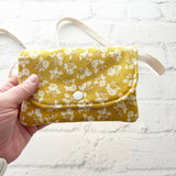 Yellow Mini Floral Kids Crossbody Bag