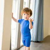 Blue Short Set