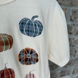 Plaid Pumpkins Tee