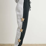Color Block Star Sweatpants
