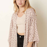 FLOWER PRINT MAXI DUSTER