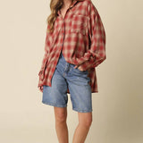Maxine Oversized Plaid Shirt
