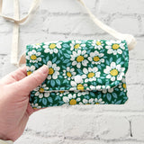 Teal Daisy Kids Crossbody Bag