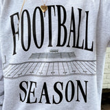 Football Season Ash Crewneck