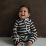 Garrett Bamboo Zip Pajamas