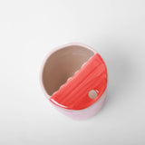 Ceramic Travel Coffee Tumbler-Portable Coffee Mug