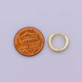Gold Filled Hoop Huggie