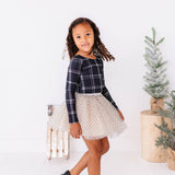 Cream + Dottie Mesh Skort