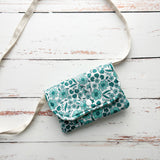 Blue Floral Kids Crossbody Bag