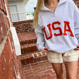 Big Red USA 1/4 Zip