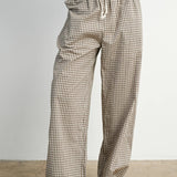 Loose-Fit Adjustable Tie-Front Pants