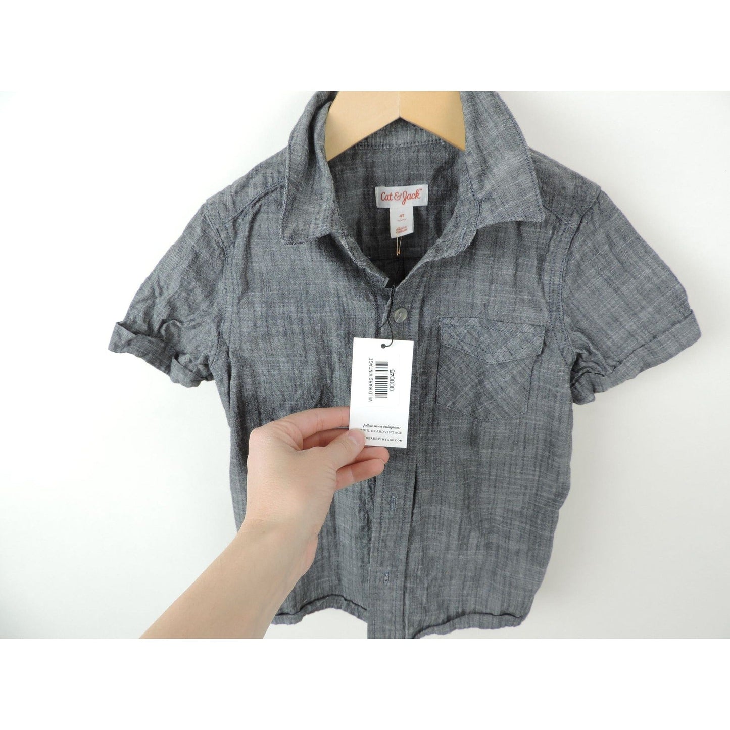 Cat & Jack Chambray Button Down
