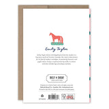 Vintage Motifs Merry Christmas Holiday Card