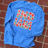 Indiana Floral Block Sweatshirt
