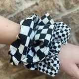 Checkered Scrunchie (single)
