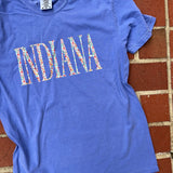 Indiana Floral Flo Blue T-Shirt