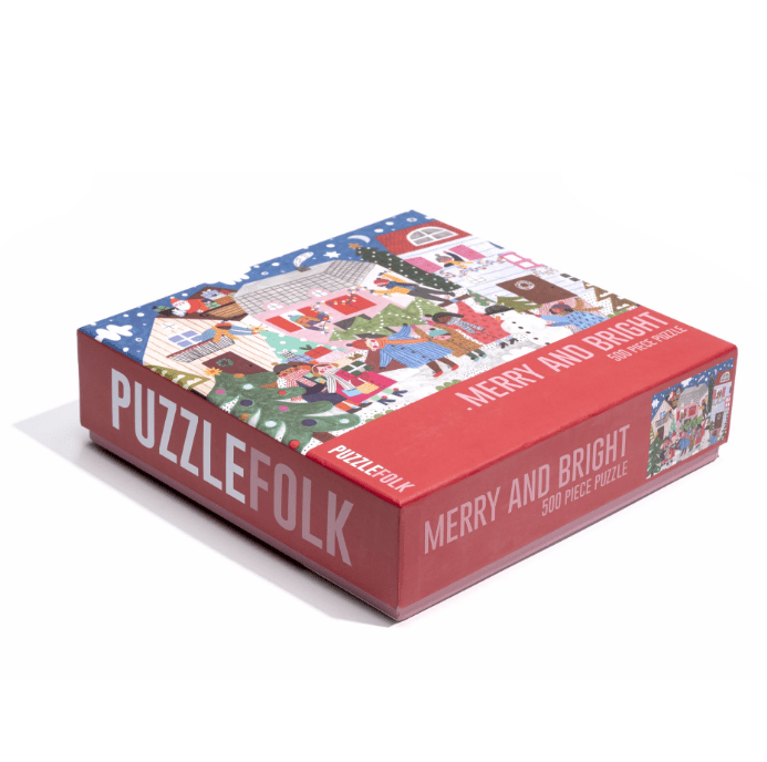 Merry & Bright 500 Piece Christmas Puzzle