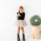 Cream + Dottie Mesh Skort