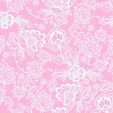 Bamboo Baby Convertible Ruffle Zipper Pajama Pink Lace