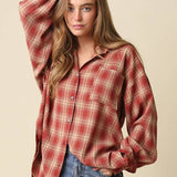 Maxine Oversized Plaid Shirt